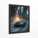 Toro Congelado: Lamborghini Huracan - Sae Art | Cuadro decorativo de Canvas Lab
