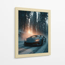 Toro Congelado: Lamborghini Huracan - Sae Art | Cuadro decorativo de Canvas Lab
