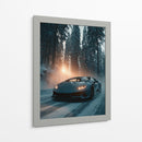 Toro Congelado: Lamborghini Huracan - Sae Art | Cuadro decorativo de Canvas Lab