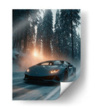 Toro Congelado: Lamborghini Huracan - Sae Art | Cuadro decorativo de Canvas Lab
