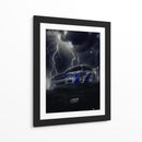 Cazador de Tormentas: BMW M3 (GTR Livery) - Sae Art | Cuadro decorativo de Canvas Lab