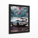 Conquistador de Nubes: Porsche 911 GT3 RS - Sae Art | Cuadro decorativo de Canvas Lab