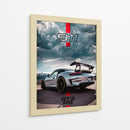 Conquistador de Nubes: Porsche 911 GT3 RS - Sae Art | Cuadro decorativo de Canvas Lab