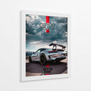 Conquistador de Nubes: Porsche 911 GT3 RS - Sae Art | Cuadro decorativo de Canvas Lab