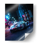 Grafiti Neón – Lamborghini Aventador - Sae Art | Cuadro decorativo de Canvas Lab