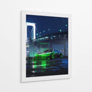 Ácido Tokio – Toyota Supra Mk4 - Sae Art | Cuadro decorativo de Canvas Lab