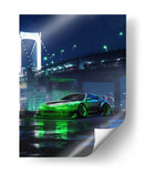 Ácido Tokio – Toyota Supra Mk4 - Sae Art | Cuadro decorativo de Canvas Lab