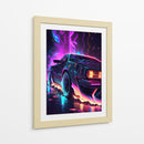 Neon Relic – DeLorean DMC-12 - Sae Art | Cuadro decorativo de Canvas Lab