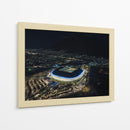 Estadio Monterrey de noche - Abner Fabian | Cuadro decorativo de Canvas Lab