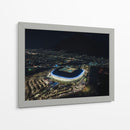 Estadio Monterrey de noche - Abner Fabian | Cuadro decorativo de Canvas Lab