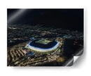 Estadio Monterrey de noche - Abner Fabian | Cuadro decorativo de Canvas Lab