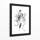 Modista - DIEGO D L | Cuadro decorativo de Canvas Lab