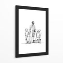 Pediatra con niños - DIEGO D L | Cuadro decorativo de Canvas Lab