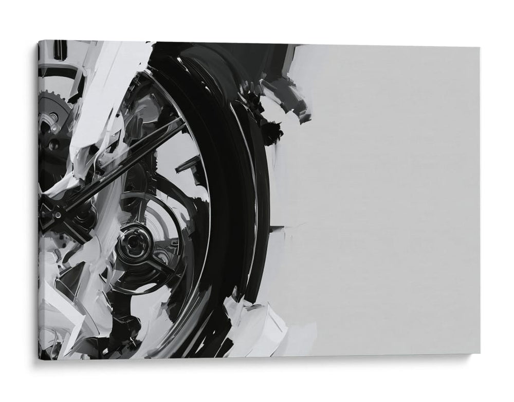Reloj close up en blanco y negro - DIEGO D L | Cuadro decorativo de Canvas Lab