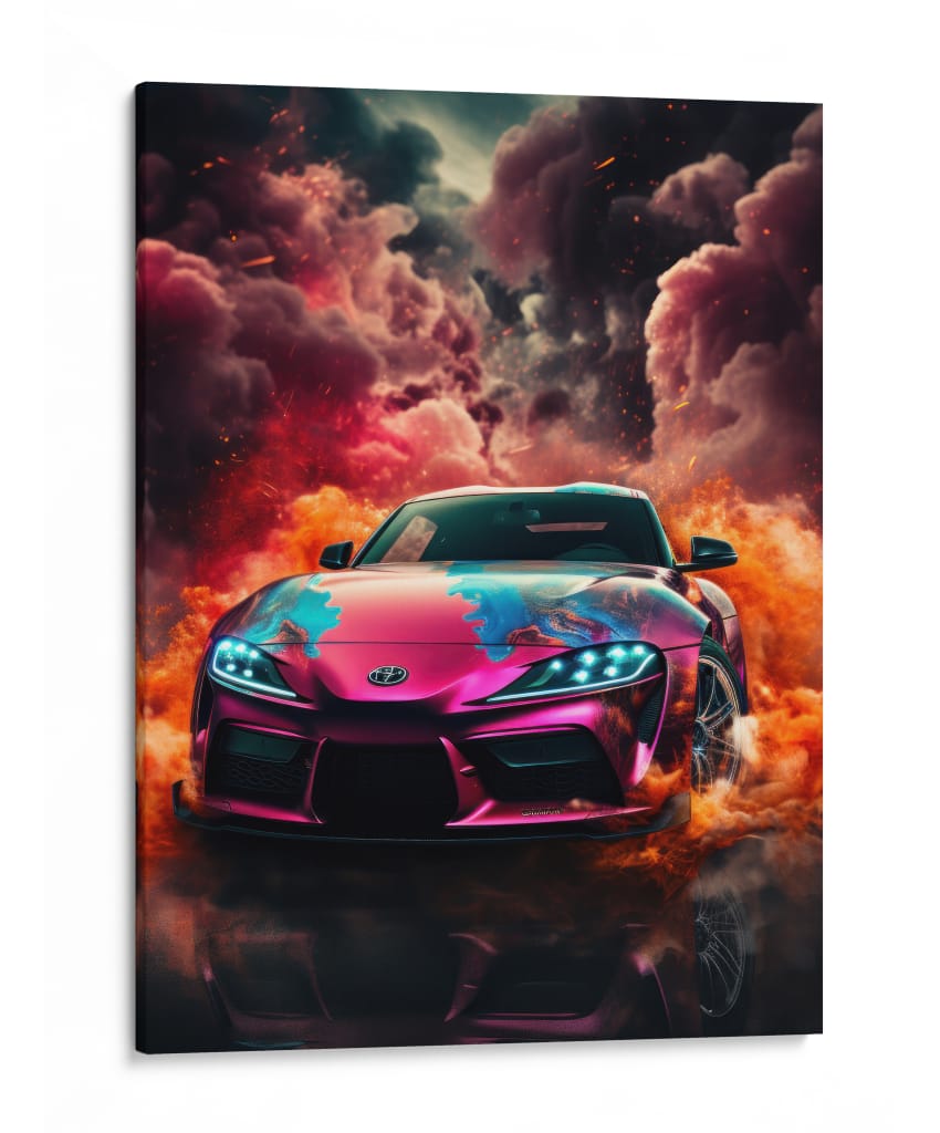 Fiery Spirit Toyota - Sae Art | Cuadro decorativo de Canvas Lab