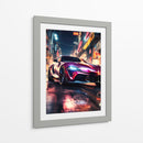 Neon Streets Toyota - Sae Art | Cuadro decorativo de Canvas Lab