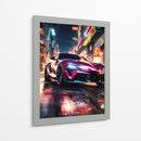 Neon Streets Toyota - Sae Art | Cuadro decorativo de Canvas Lab