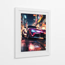 Neon Streets Toyota - Sae Art | Cuadro decorativo de Canvas Lab