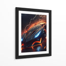 Tormenta Eléctrica Lamborghini - Sae Art | Cuadro decorativo de Canvas Lab