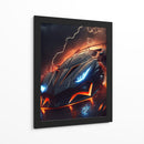 Tormenta Eléctrica Lamborghini - Sae Art | Cuadro decorativo de Canvas Lab