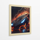 Tormenta Eléctrica Lamborghini - Sae Art | Cuadro decorativo de Canvas Lab