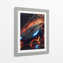 Tormenta Eléctrica Lamborghini - Sae Art | Cuadro decorativo de Canvas Lab