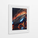 Tormenta Eléctrica Lamborghini - Sae Art | Cuadro decorativo de Canvas Lab