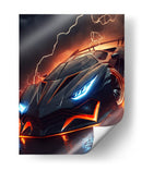 Tormenta Eléctrica Lamborghini - Sae Art | Cuadro decorativo de Canvas Lab