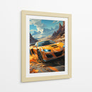 Corvette Polvo del Desierto - Sae Art | Cuadro decorativo de Canvas Lab
