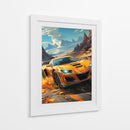 Corvette Polvo del Desierto - Sae Art | Cuadro decorativo de Canvas Lab