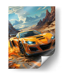 Corvette Polvo del Desierto - Sae Art | Cuadro decorativo de Canvas Lab