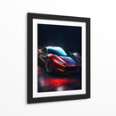 Fantasma Ferrari Carmesí - Sae Art | Cuadro decorativo de Canvas Lab