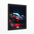 Fantasma Ferrari Carmesí - Sae Art | Cuadro decorativo de Canvas Lab