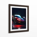 Fantasma Ferrari Carmesí - Sae Art | Cuadro decorativo de Canvas Lab