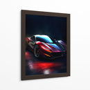 Fantasma Ferrari Carmesí - Sae Art | Cuadro decorativo de Canvas Lab