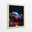 Fantasma Ferrari Carmesí - Sae Art | Cuadro decorativo de Canvas Lab
