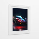 Fantasma Ferrari Carmesí - Sae Art | Cuadro decorativo de Canvas Lab
