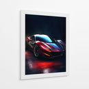 Fantasma Ferrari Carmesí - Sae Art | Cuadro decorativo de Canvas Lab