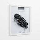 Espejo McLaren de Carbono - Sae Art | Cuadro decorativo de Canvas Lab