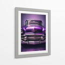 Bel Air Púrpura Real - Sae Art | Cuadro decorativo de Canvas Lab