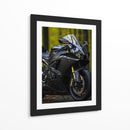 Yamaha YZF-R1 de Carbono Sigiloso - Sae Art | Cuadro decorativo de Canvas Lab