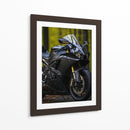 Yamaha YZF-R1 de Carbono Sigiloso - Sae Art | Cuadro decorativo de Canvas Lab