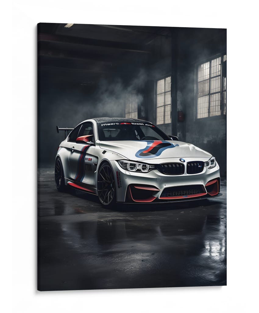 BMW M4 Leyenda de Pista - Sae Art | Cuadro decorativo de Canvas Lab