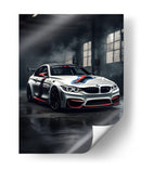 BMW M4 Leyenda de Pista - Sae Art | Cuadro decorativo de Canvas Lab