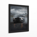 Ford Mustang GT en la Niebla - Sae Art | Cuadro decorativo de Canvas Lab