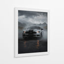 Ford Mustang GT en la Niebla - Sae Art | Cuadro decorativo de Canvas Lab