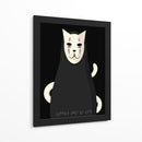 El SinRostro Gatuno - Sae Art | Cuadro decorativo de Canvas Lab