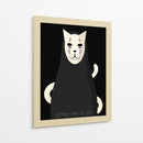 El SinRostro Gatuno - Sae Art | Cuadro decorativo de Canvas Lab