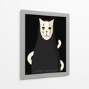 El SinRostro Gatuno - Sae Art | Cuadro decorativo de Canvas Lab