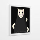El SinRostro Gatuno - Sae Art | Cuadro decorativo de Canvas Lab